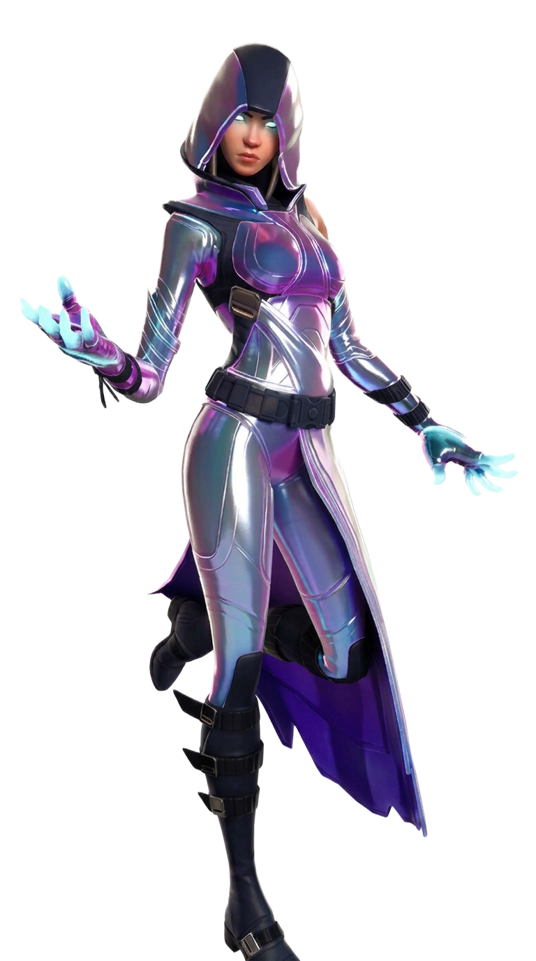 Skin Glow do Fortnite, símbolo da Glow Store